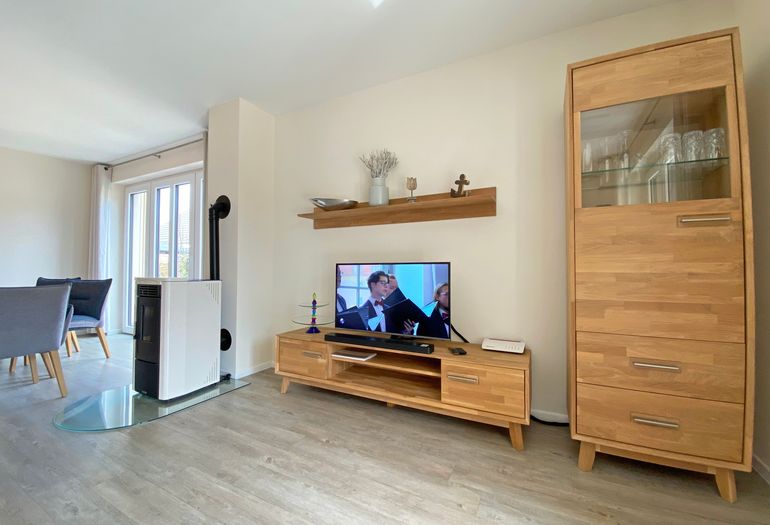 Wohnbereich mit TV Wohnbereich mit TV