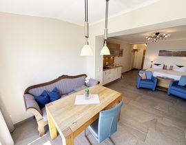 Zollhaus Klein Zicker - Wohnung 02 mit Südterrasse und Meerblick