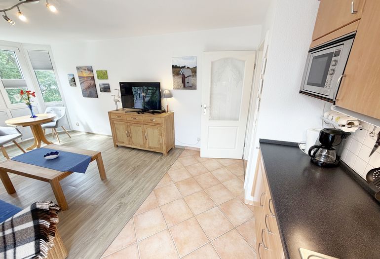 Ferienwohnung Strandmöwe- Küchenzeile
