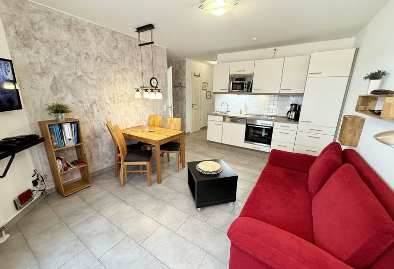 Haus Meeresblick WE A 1.10 Blickrichtung Küchenzeile Haus Meeresblick WE A 1.10 Blickrichtung Küchenzeile