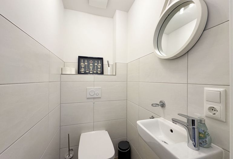 innenliegendes Gäste-WC innenliegendes Gäste-WC