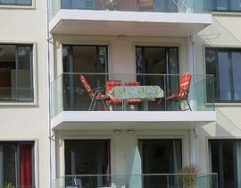Haus Aurum Appartement Ostseestrand mit Balkon