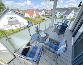 Haus Windrose Whg. 10 Meeresrauschen mit Balkon