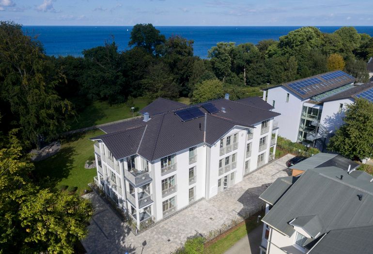 Villa Pauline mit Sicht von Oben