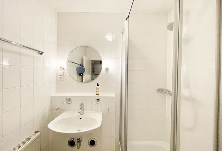 innenliegendes Badezimmer