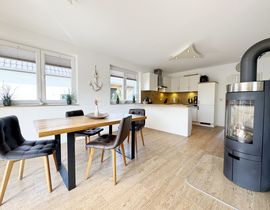Ferienhaus Uns lütt Hus mit Sauna, Kamin & Terrasse