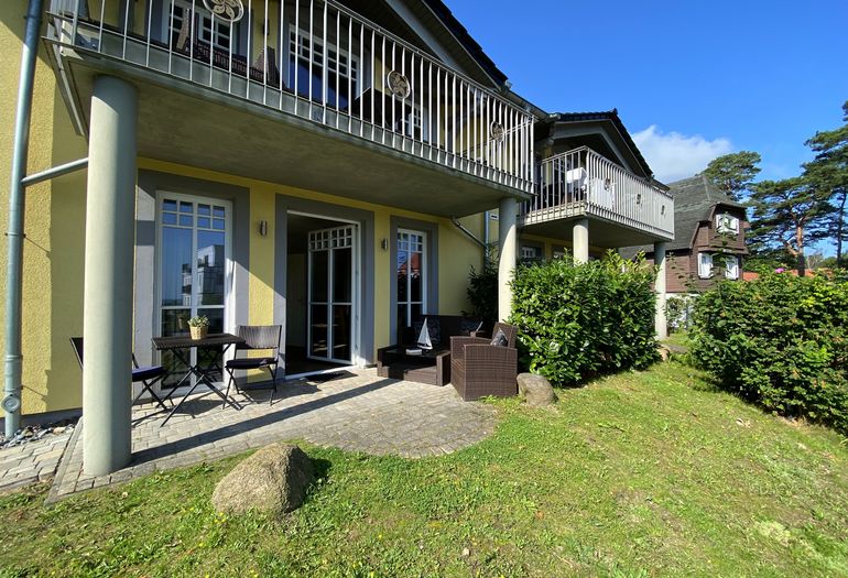 bestuhlte Terrasse