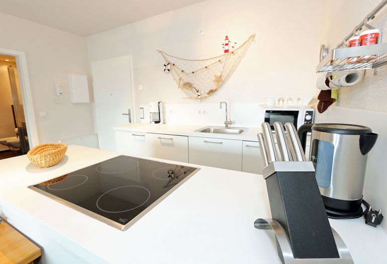 Kochbereich der Ferienwohnung Kochbereich der Ferienwohnung