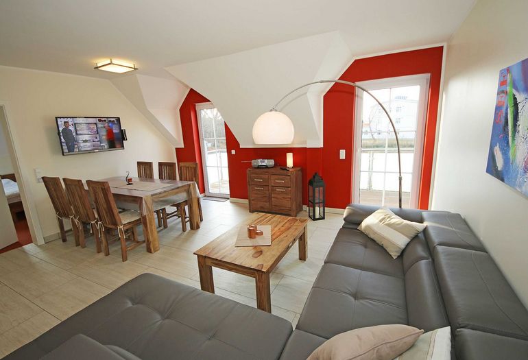 Wohnbereich mit Esstisch Wohnbereich mit Esstisch