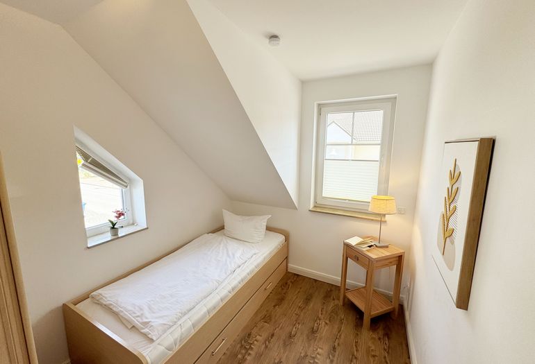 2. Schlafzimmer mit Kojen Bett 2. Schlafzimmer mit Kojen Bett