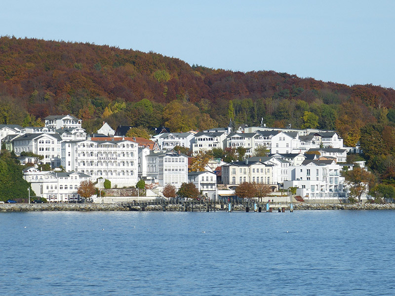 Das Panorama von Sassnitz